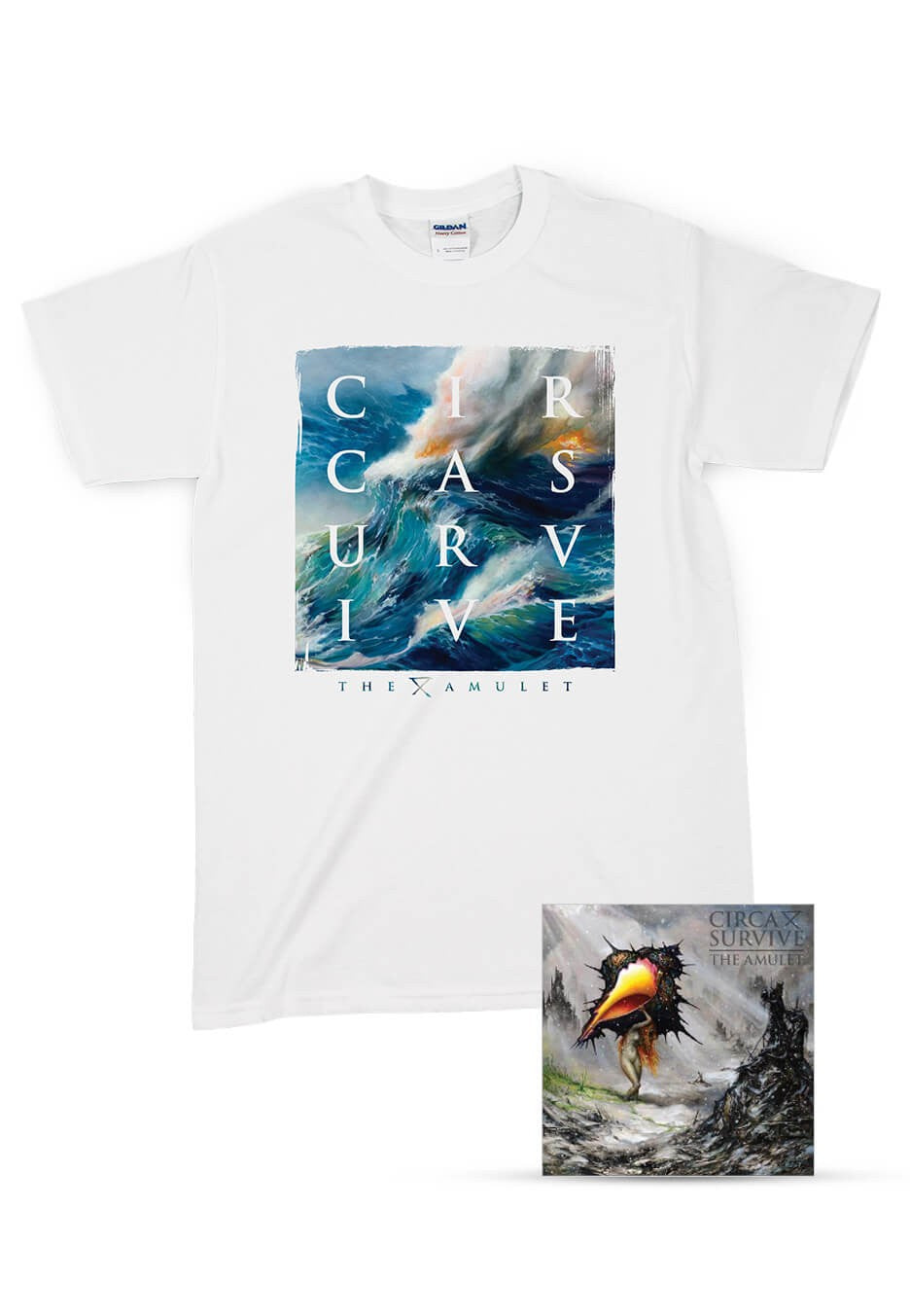 Circa Survive - The Amulet White Special Pack - T-Shirt