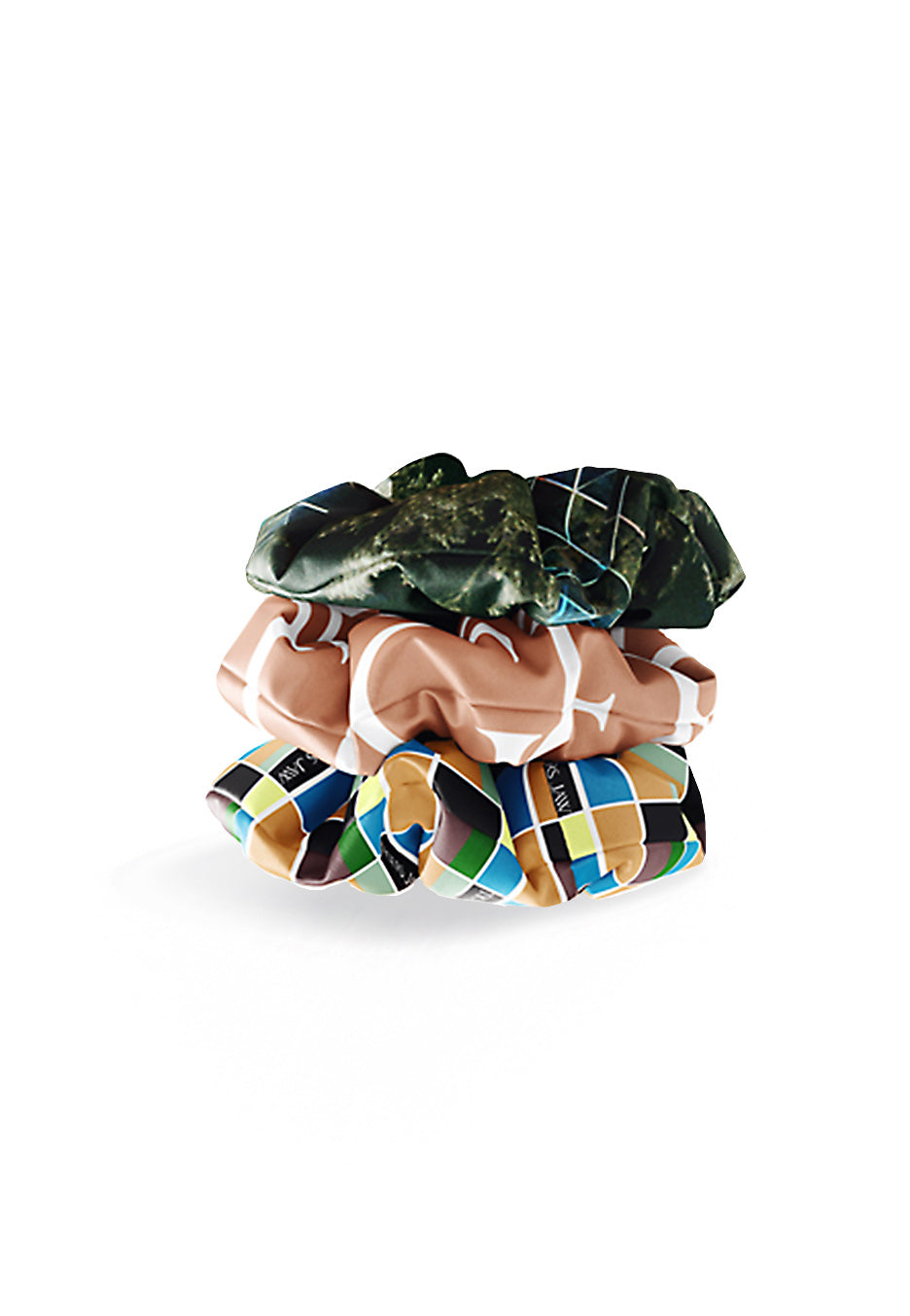 Tigers Jaw - I Won't Care How You Remember Me Set Of 3 - Scrunchies