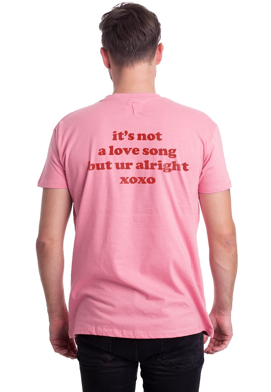 NOAHFINNCE - Love's A Bit Neon Pink - T-Shirt | Men-Image