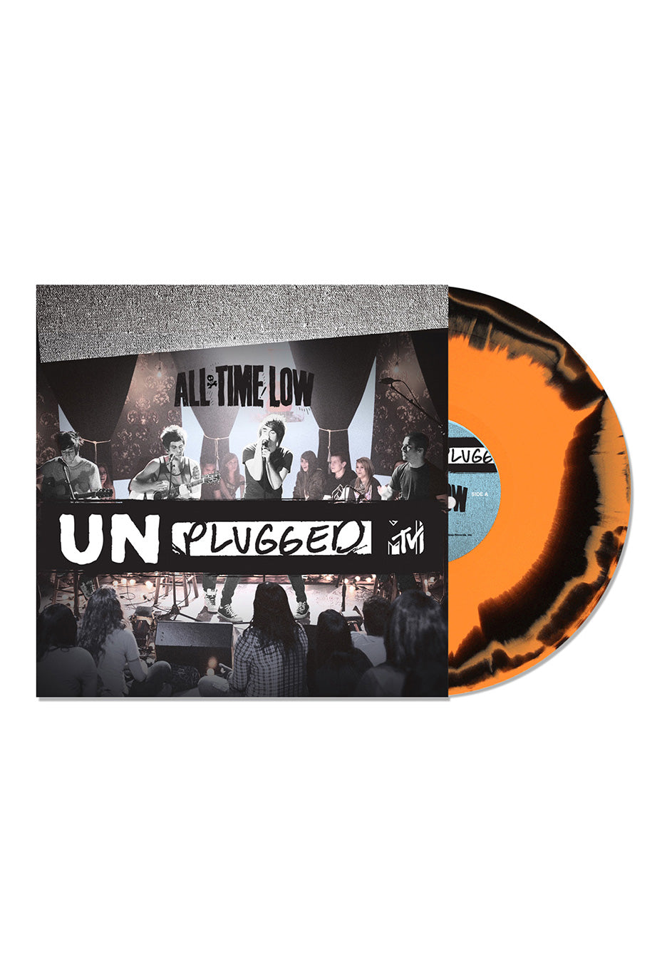 All Time Low - MTV Unplugged Orange & Black Swirl - Colored Vinyl | Neutral-Image