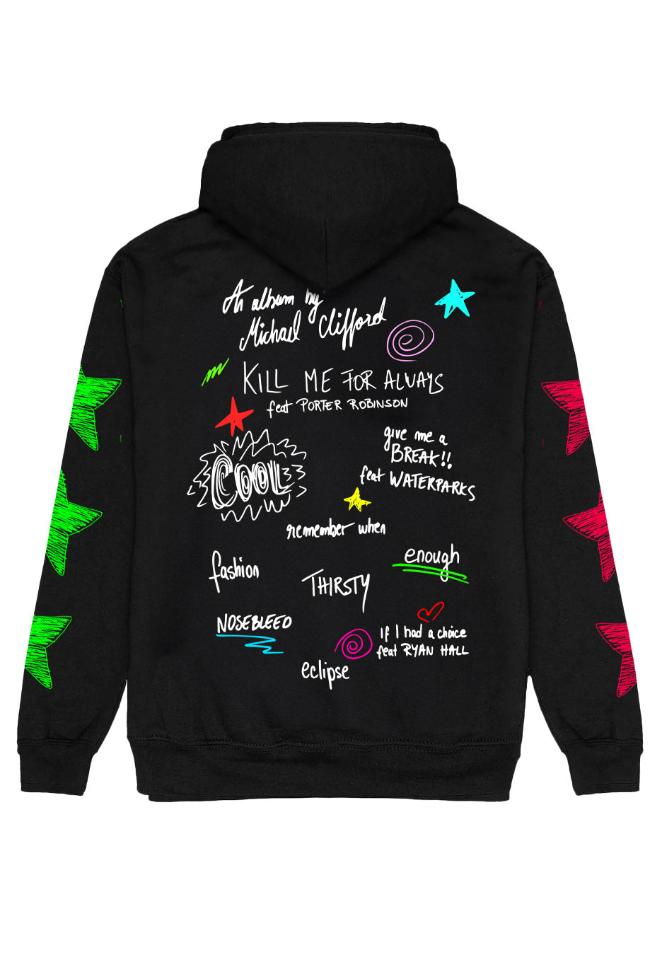 Michael Clifford - SIDEQUEST - Hoodie | Neutral-Image
