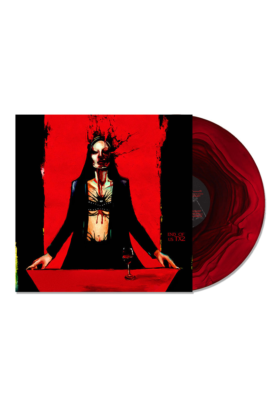 TX2 - End Of US Red & Black Ripple - Colored Vinyl – Hopeless