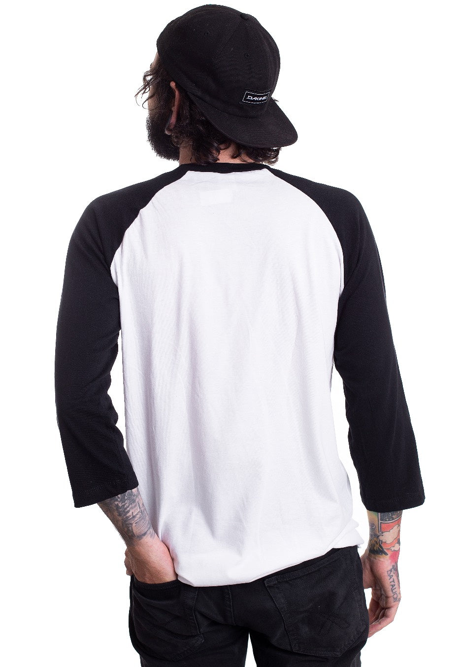 Bayside - No Vacancy White/Black - Longsleeve