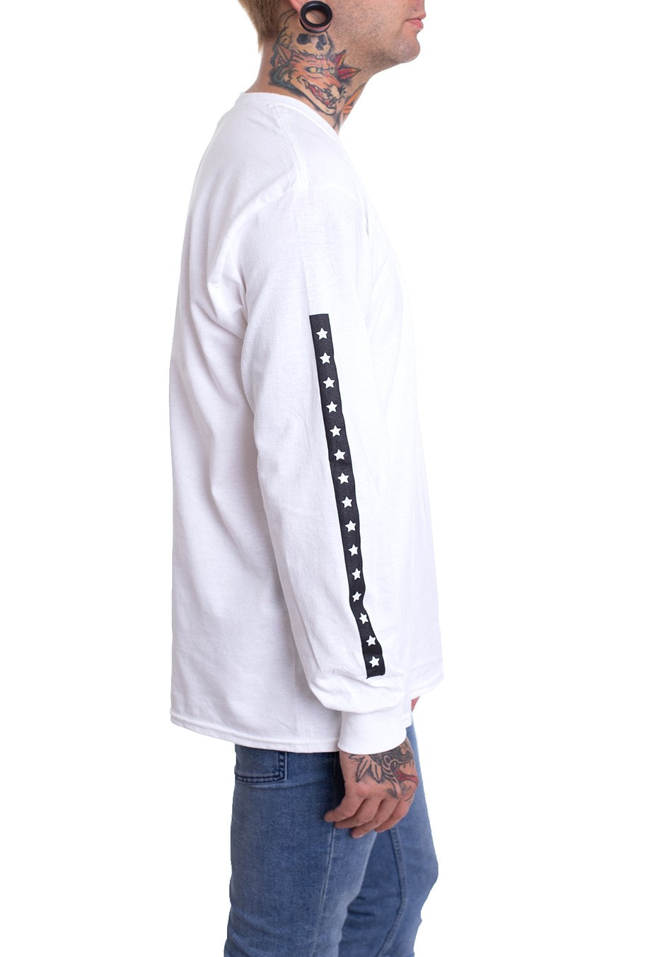 Trophy Eyes - Liberty Head White - Longsleeve | Men-Image