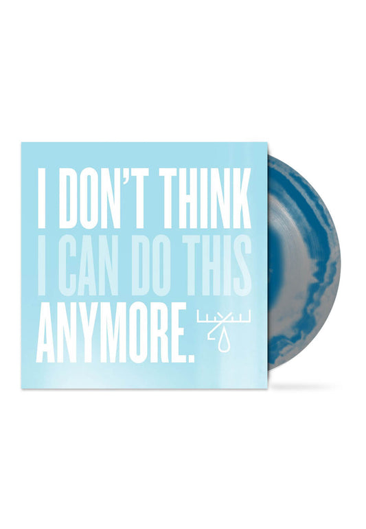 Moose Blood - I Don't Think I Can Do This Anymore Silver Blue Swirl - Colored LP | Neutral-Image