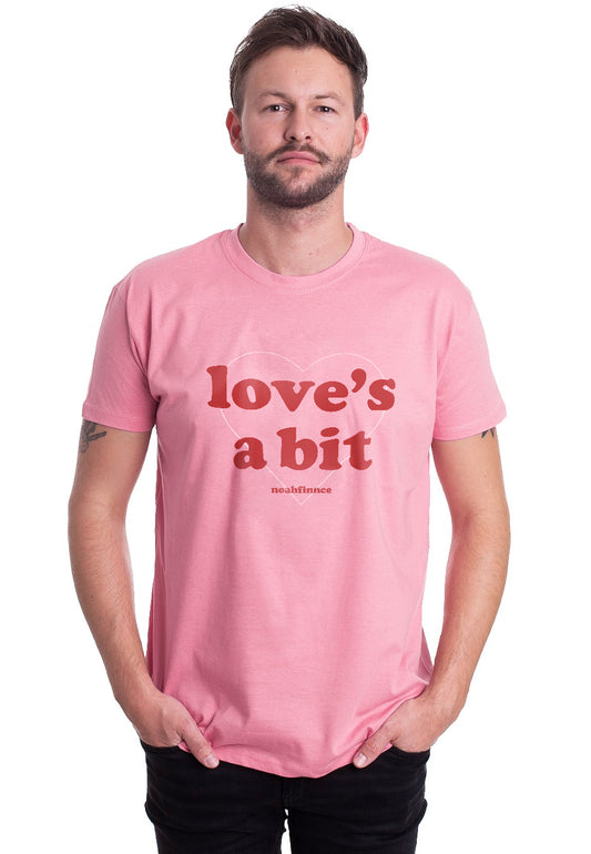 NOAHFINNCE - Love's A Bit Neon Pink - T-Shirt
