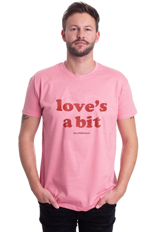 NOAHFINNCE - Love's A Bit Neon Pink - T-Shirt | Men-Image