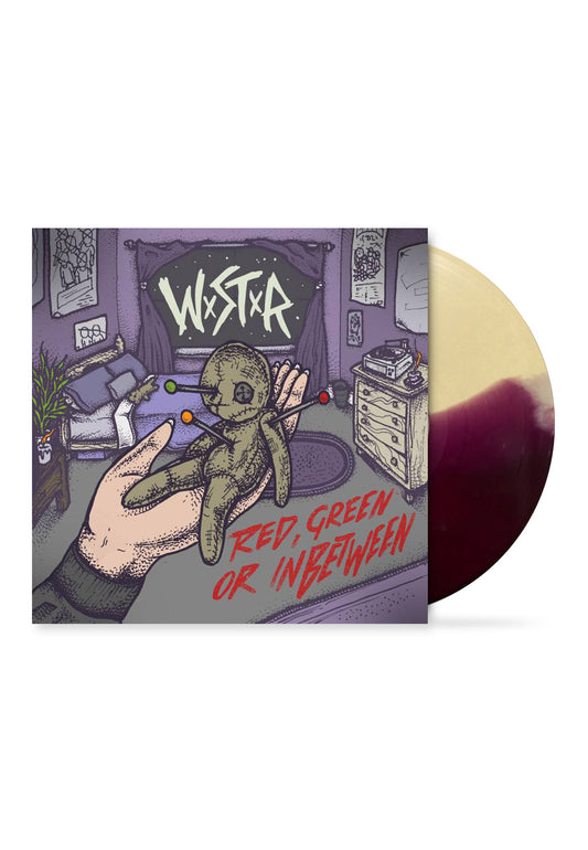 WSTR - Red Green Or Inbetween Purple/Bone Split - Colored LP | Neutral-Image