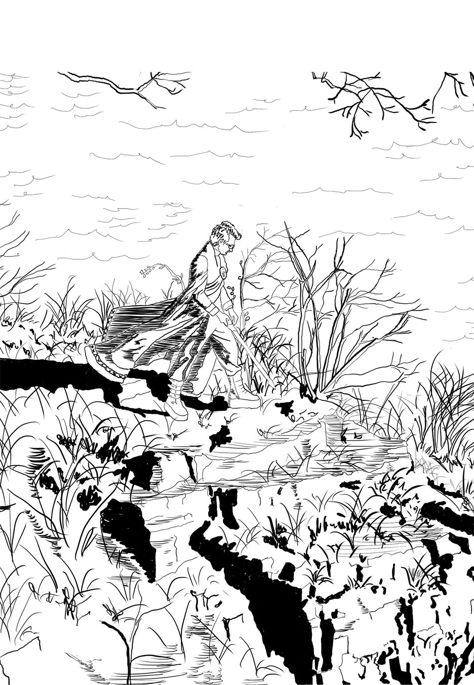 Foxing - Draw Down The Moon - Coloring Book | Neutral-Image