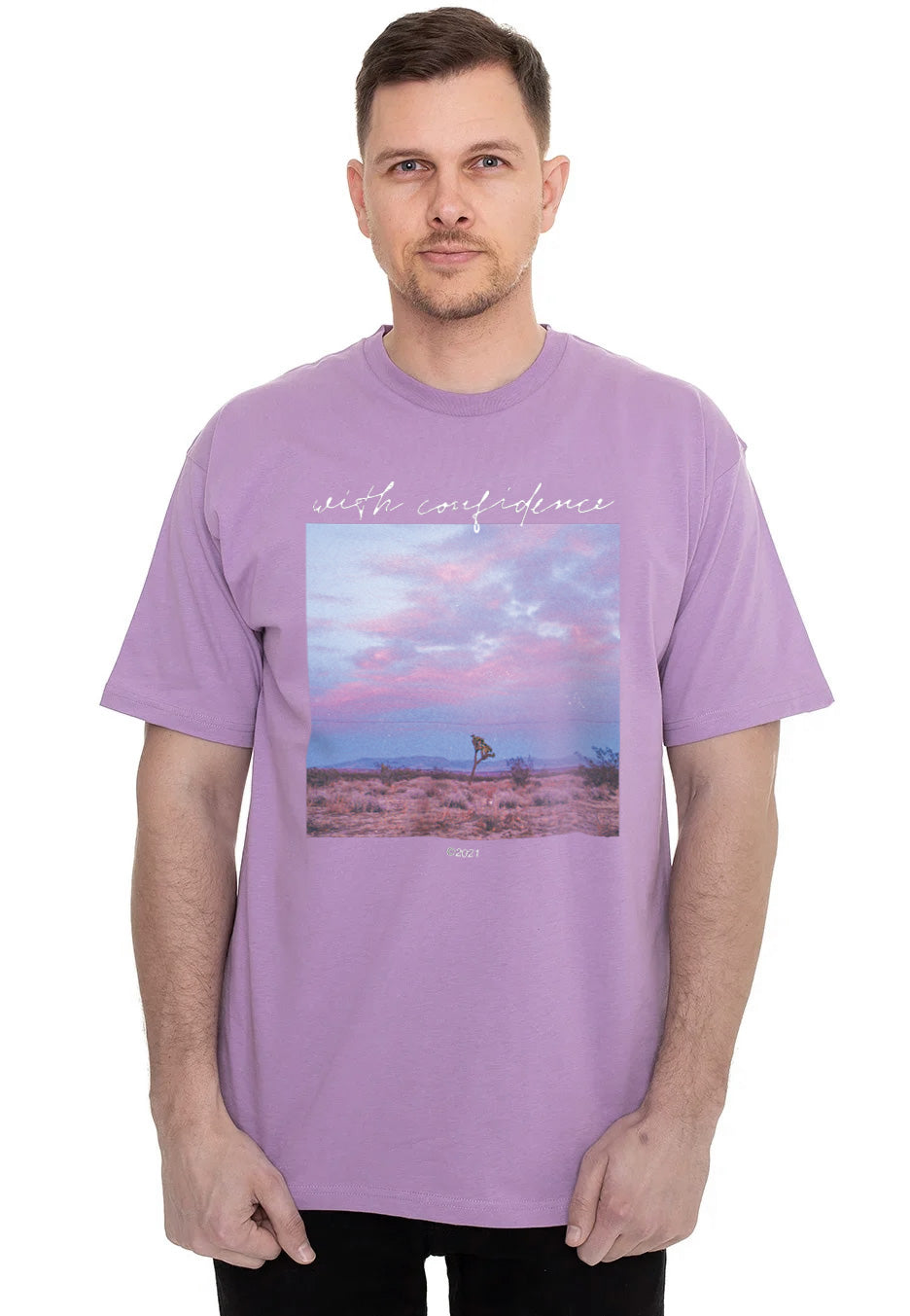With Confidence - With Confidence Cover Orchid - T-Shirt