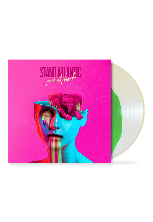 Stand Atlantic - Pink Elephant Green In Clear - Colored LP