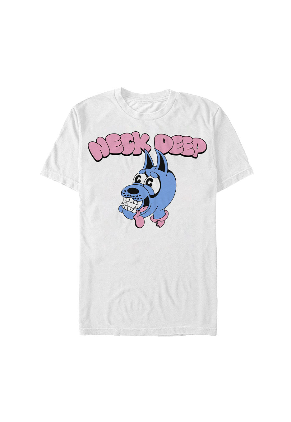 Neck Deep - Doggo White - T-Shirt | Men-Image