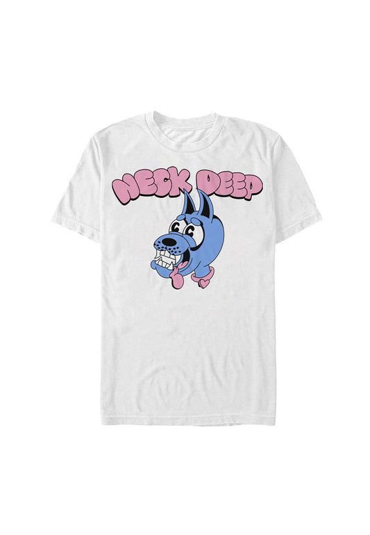 Neck Deep - Doggo White - T-Shirt | Men-Image