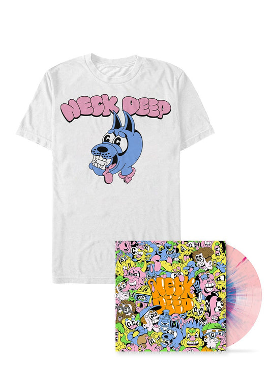 Neck Deep - Neck Deep Special Pack White - T-Shirt