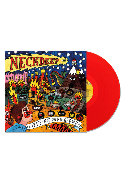 Neck Deep - Life's Not Out To Get You Red - Colored Vinyl