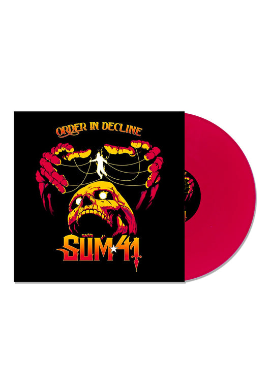 Sum 41 - Order In Decline Hot Pink - Colored Vinyl