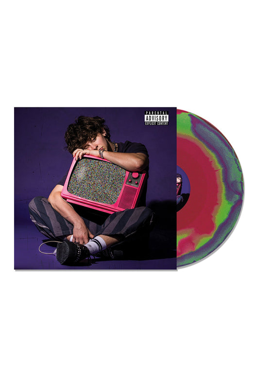 NOAHFINNCE - GROWING UP ON THE INTERNET Neon Swirl - Colored Vinyl