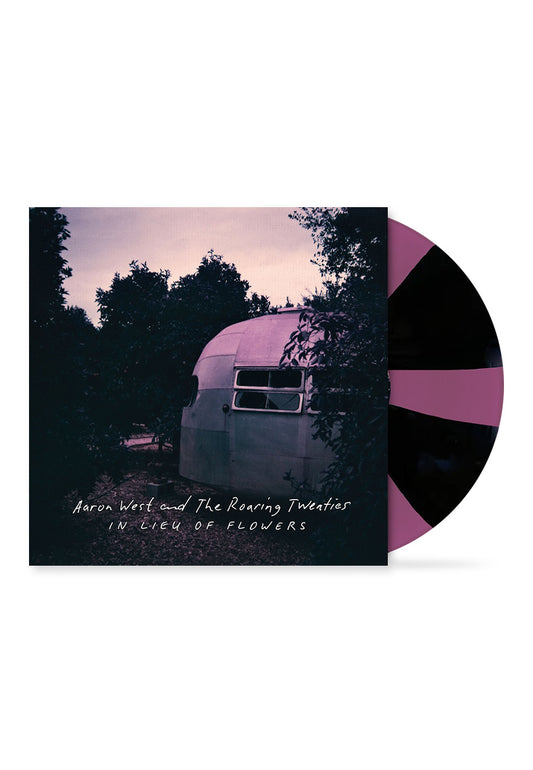 Aaron West and The Roaring Twenties - In Lieu Of Flowers Purple & Black Pinwheel - Colored Vinyl