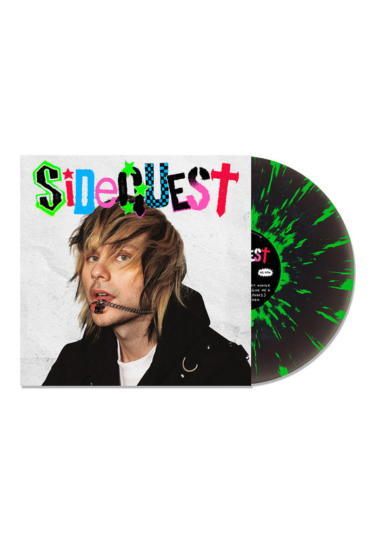 Michael Clifford - SIDEQUEST Black Ice w/Neon Green Deluxe - Splattered Vinyl | Neutral-Image