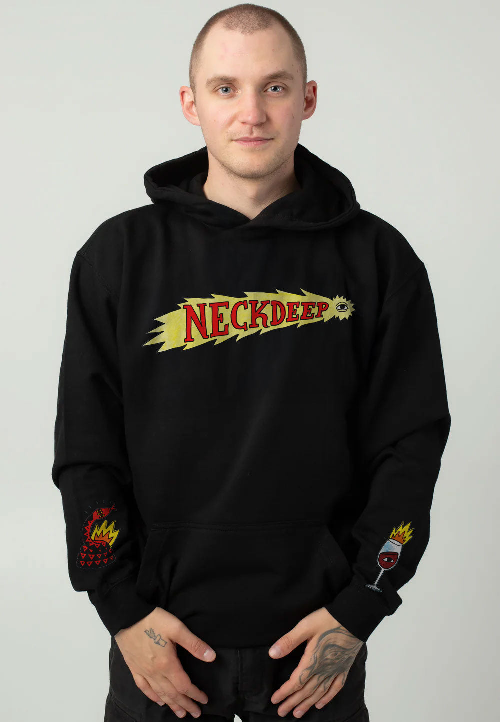 Neck Deep - Shooting Eye - Hoodie | Neutral-Image