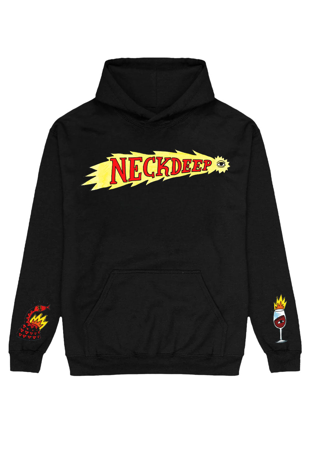 Neck Deep - Shooting Eye - Hoodie | Neutral-Image