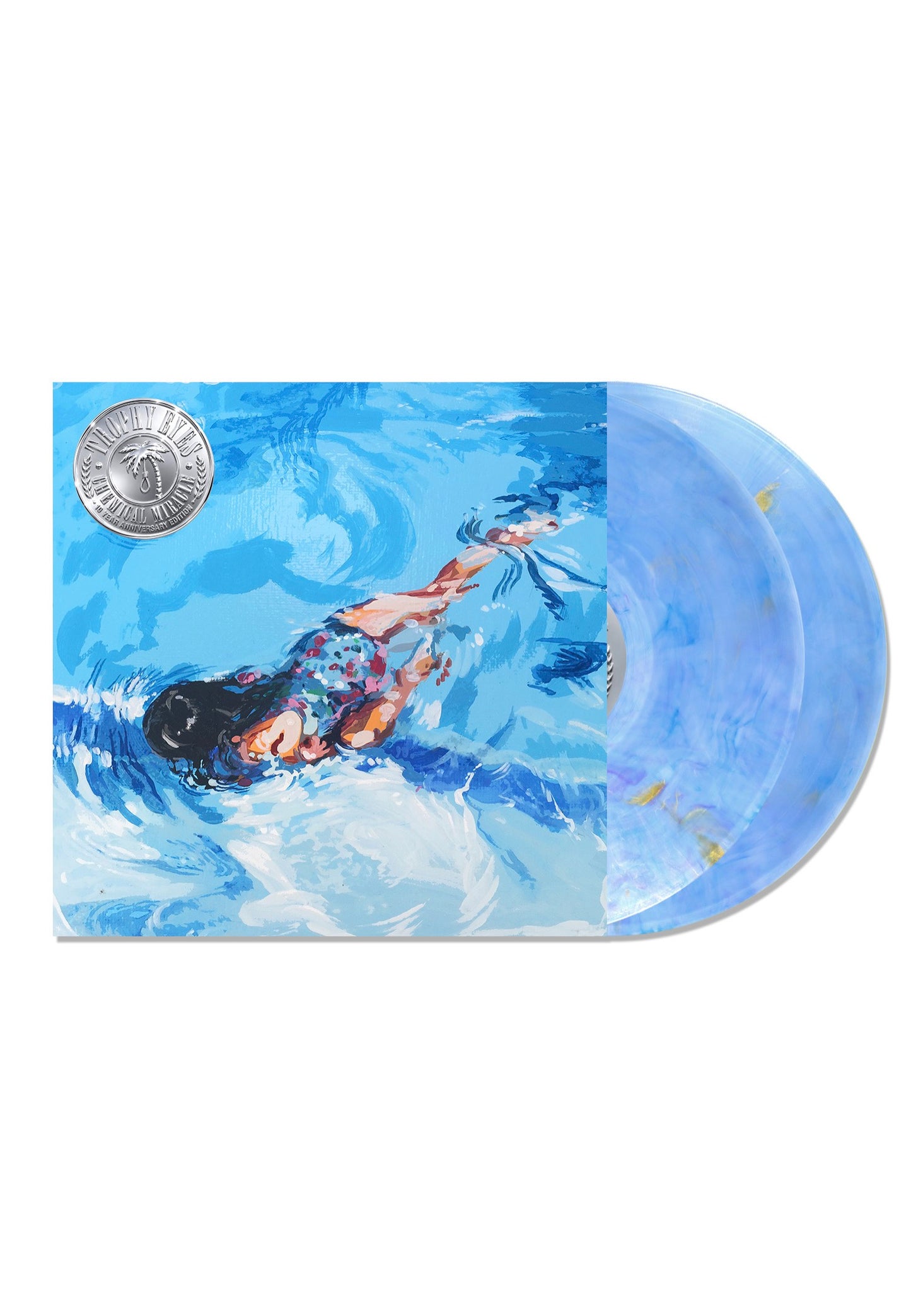 Trophy Eyes Chemical Miracle 10 Year Anniversary Edition Chlorine Bland Colored 2 Vinyl