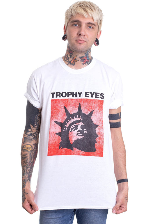 Trophy Eyes - Liberty Head White - T-Shirt