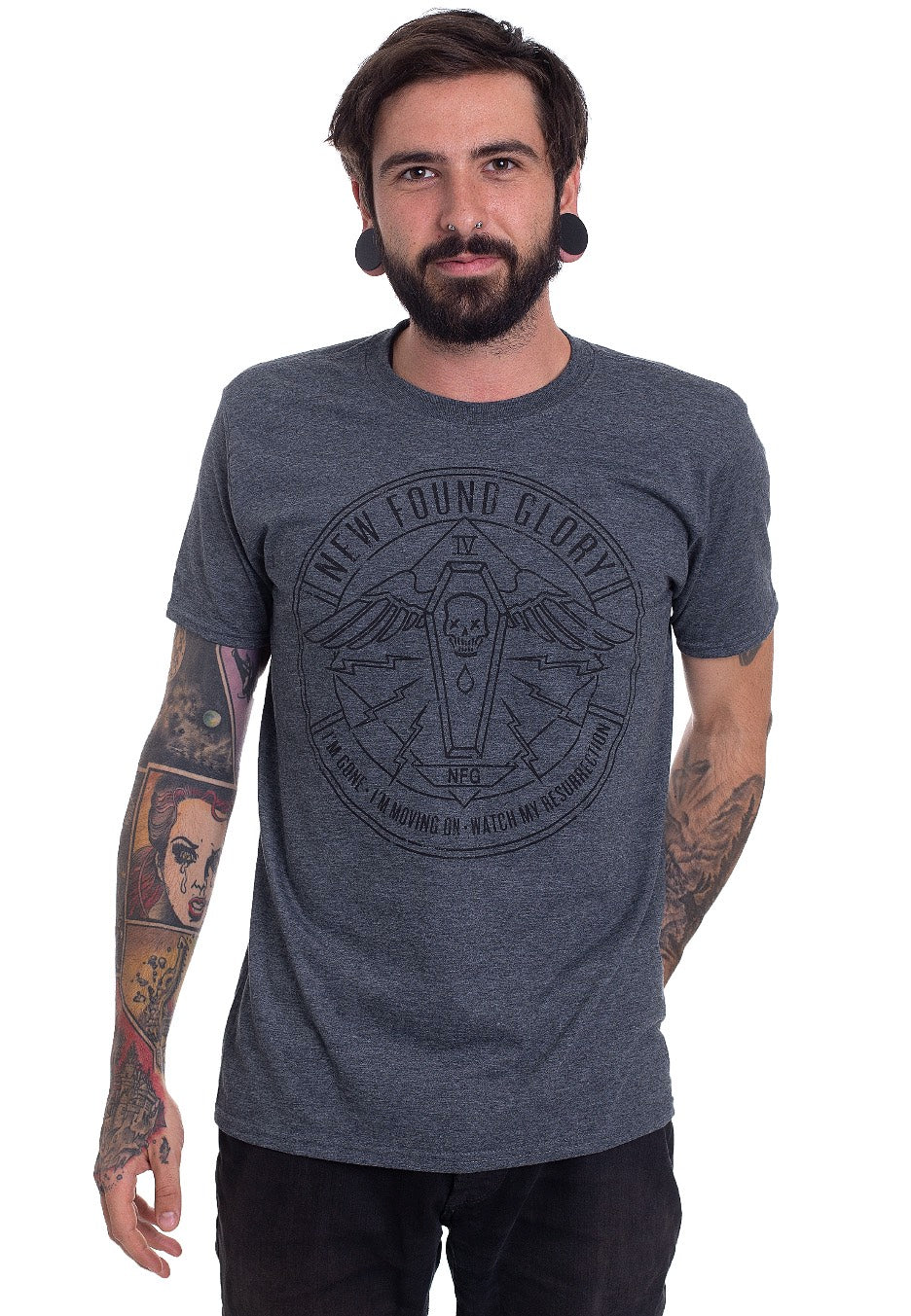 New Found Glory - Prophet Dark Grey - T-Shirt